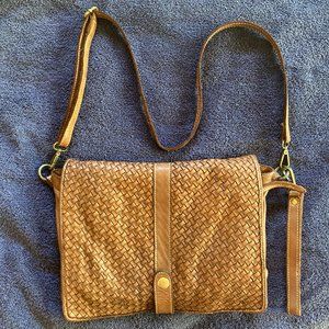 Costanza Rota Woven Leather Shoulder Bag/Purse